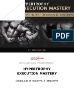 Hypertrophy Execution Mastery Module 2 Workouts Biceps Triceps PDF
