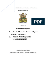 Makalah DEPARTEMENTALISASI BIAYA OVERHEAD PABRIK (BOP) Chandra Yang Benar