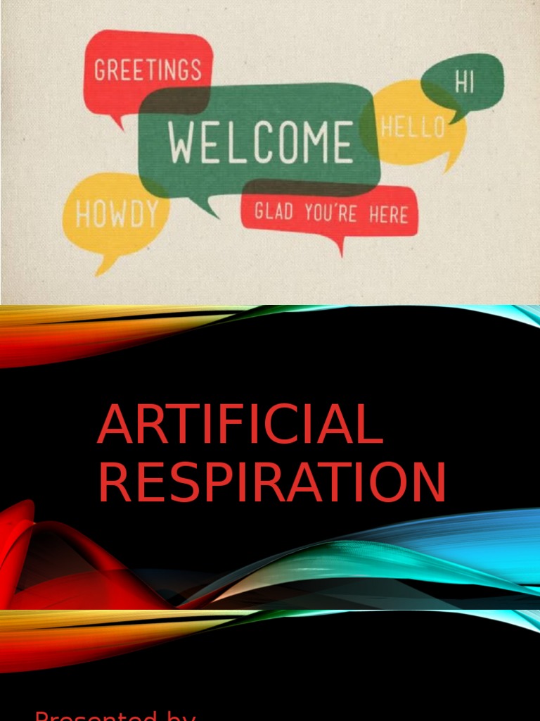 Artificial Respiration F | PDF | Respiratory System | Exhalation
