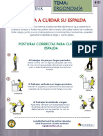 FP #01. Aprenda A Cuidar Su Espalda - PDF