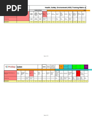 employee-safety-training-matrix-template-excel