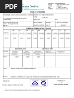 Test Certificates Stainless Steel | PDF | Metallic Elements | Building ...