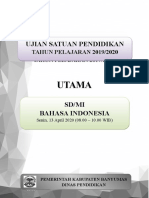 Soal Usp Bahasa Indonesia