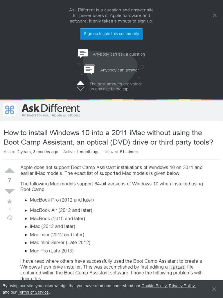 Install bootcamp on mac pro 5 1