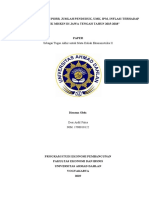 ANALISIS PENGARUH PDRB, JUMLAH PENDUDUK, UMK, IPM, INFLASI TERHADAP PENDUDUK MISKIN DI JAWA TENGAH TAHUN 2015-2018.docx