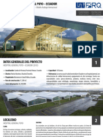 Modelo Analogo Arquitectónico - Hospital General de Puyo, Ecuador