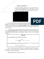 NORMAL DISTRIBUTION EXPLAINED