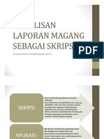 Pembekalan Magang Penulisan Laporan Magang & Skripsi (Susanti Prasetyaningrum)