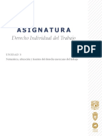 Derecho laboral mexicano: naturaleza, ubicación y fuentes