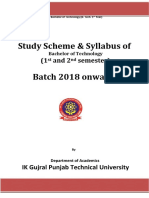 7 9 18amended Final Syllabus B Tech 1st Year PDF
