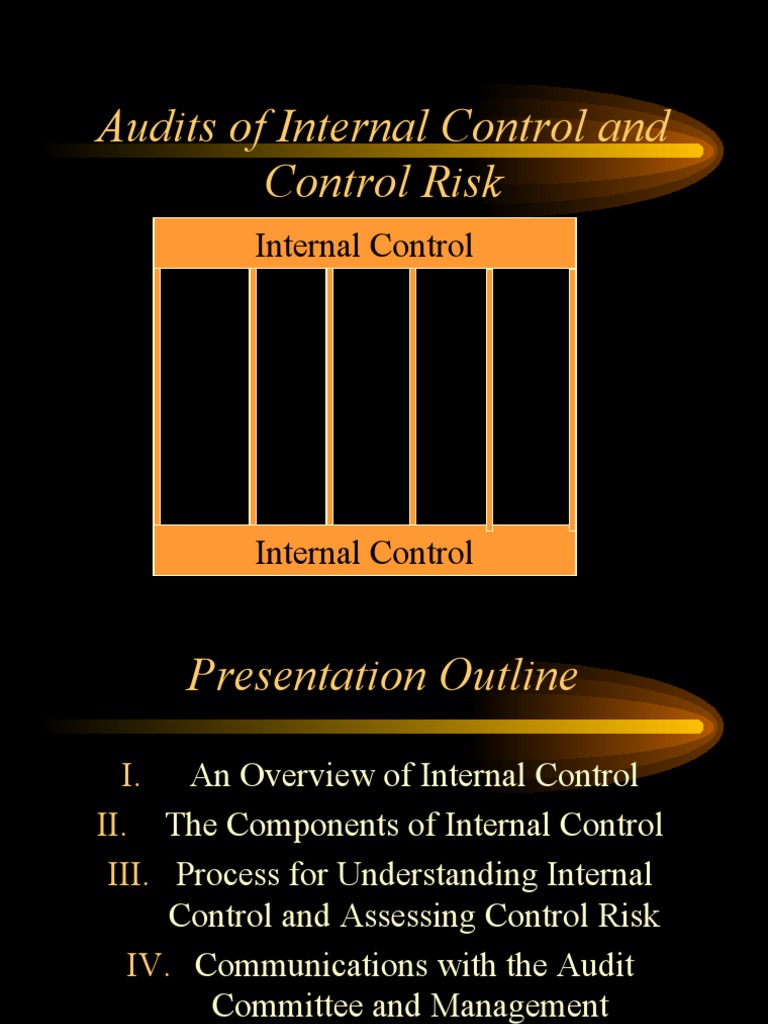 Auditing Internal Control Lecture | PDF | Internal Control | Business