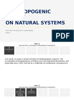 L 2 Anthropogenic Impact On Natural Systems (Required Reading) - L3