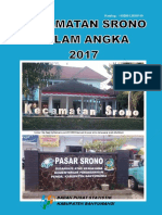 Kecamatan Srono Dalam Angka 2017 PDF