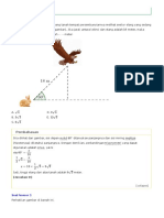 Soal Dan Pembahasan - Aplikasi Trigonometri - Mathcyber1997