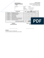 Kartu Hasil Studi Mahasiswa Teknik Sipil