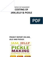 Costing of PICKLE