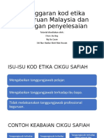 Tutorial 3 Pelanggaran Kod Etika Penguruan Malaysia Dan Cadangan Penyelesaian