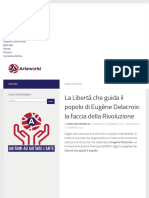 La Libertà Che Guida Il Popolo Di Eugène Delacroix: Analisi PDF