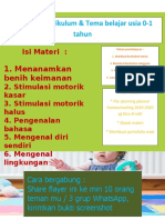 Flyer Bayi 0-1 Tahun