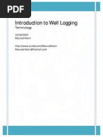 Introduction to Well Logging