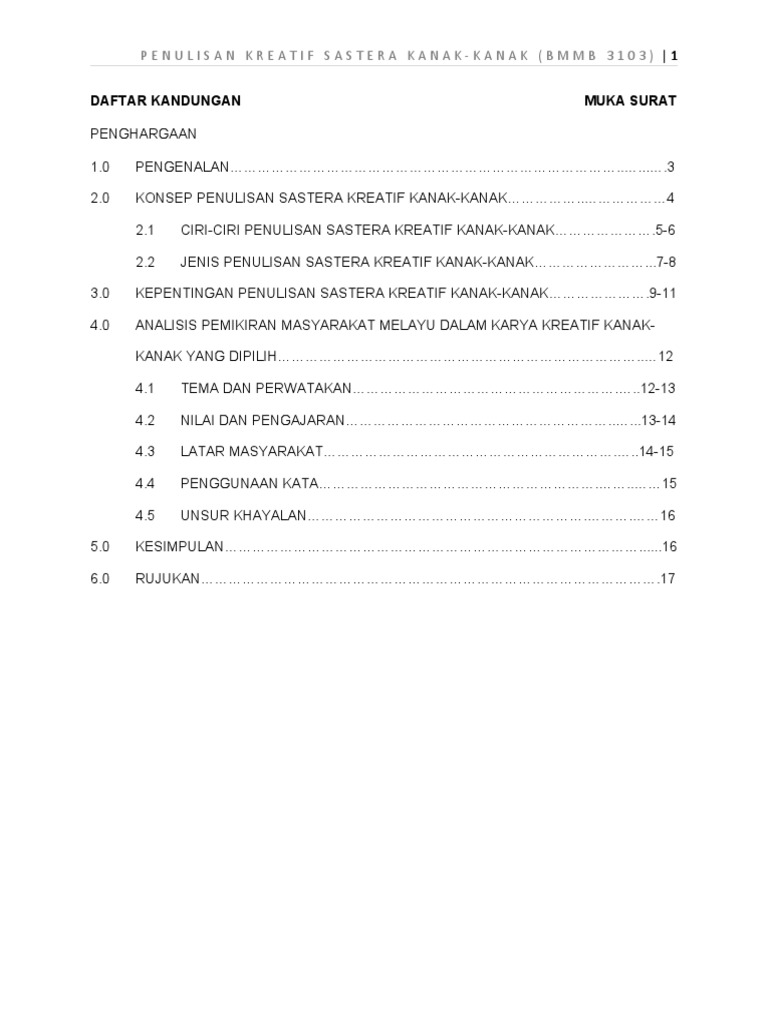 Penulisan Esei Sastera BM | PDF