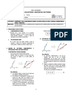 Adición de Vectores