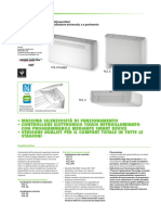 AERMEC Scheda Tecnica Ventilconvettore FCZ PDF