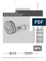 WIND RMB 130B EF MOTEUR RIDEAU METALLIQUE P91004200002 BFT Notice PDF