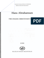 ABRAHAMSEN - Two Inger Christensen Songs PDF