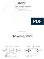 Docsity Hydraulic Systems Open Valve and Closed Valve Slides PDF