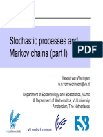 Markov Chains and Stochastic Processes (Part I