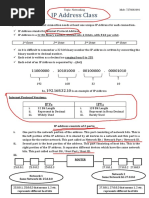 IP Address Class by JD