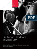 5f Monroe E. Price, Stefaan G. Verhulst, Libby Morgan - Routledge Handbook of Media Law (2013) PDF