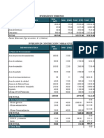 Tablas de Evaluación de Costos 2012