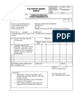 Daftar Nilai Dari Dosen Pembimbing