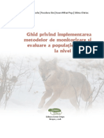 Ghid Monitorizare Si Evaluare Lup - Wolflife