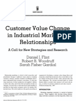 Customer Value Change in Marketing Relationship