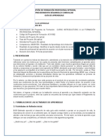 Sábado-Domingo - Gfpi-F-019 Guía de Aprendizaje Evento 3. Inducción