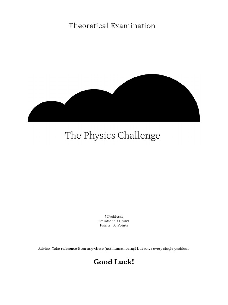 Challenging Physics Problems Set | PDF | Capacitor | Physics