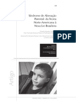 Síndrome de alienação parental da teoria Norte-Americana à nova lei brasileira.pdf