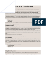Losses in A Transformer PDF