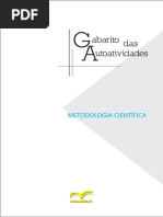 gabarito Metodologia