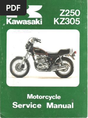 Yahoo!オークション - カワサキ z250 サービスマニュアル
