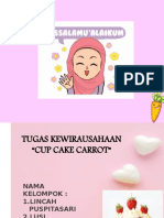 Kelompok V - KEWIRAUSAHAAN - CUP CAKE CARROT