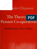 The Theory of Peasant Co-Operatives