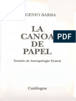 Barba Eugenio - La Canoa De Papel.pdf