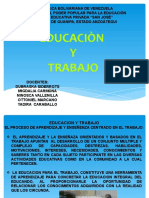 Ponencia Educacion para El Trabajo