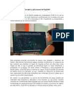 Concepto y Aplicaciones de AutoCAD