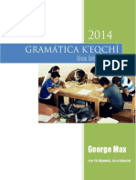 GRAMÁTICA K'EQCHÎ - Una Introducción - Aug 2014 PDF