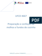 4667 - Preparação e Confeção de Molhos e Fundos de Cozinha